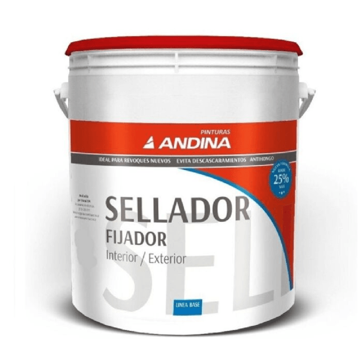 Sellador Fijador Al Agua Andina 1 L