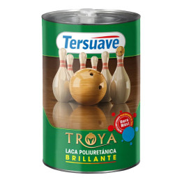 Laca Poliuretanica Pisos Tersuave Troya Brillante 1lt|Ambito