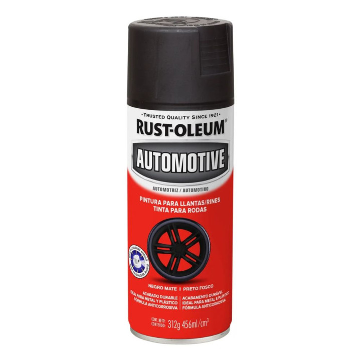 Aerosol Para Llantas Rines Grafito 312 Gr Rust Oleum
