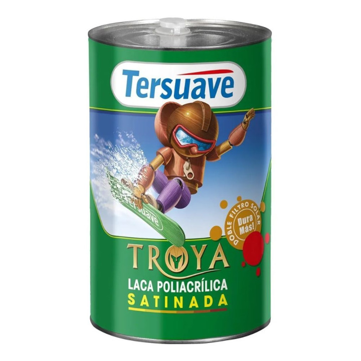 Laca Poliacrilica Exterior Interior Tersuave Troya 1l|Ambito