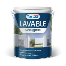 Latex exterior Tersuave Lavable Mate 4 lts|Ambito