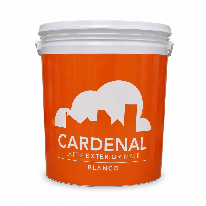 Cardenal Latex Ext. (Blanco) 4 L | Pinturerías Ámbito
