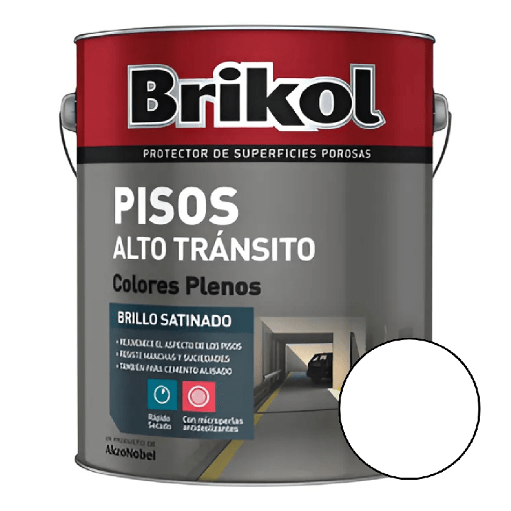 Pintura Para Pisos Alto Tránsito Brikol | Pinturerías Ámbito