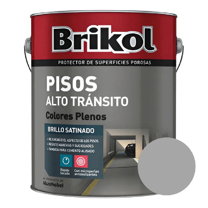 Pintura Para Pisos Alto Tránsito Brikol | Pinturerías Ámbito