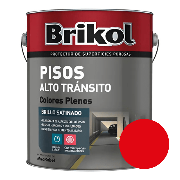 Pintura Para Pisos Alto Tránsito Brikol | Pinturerías Ámbito