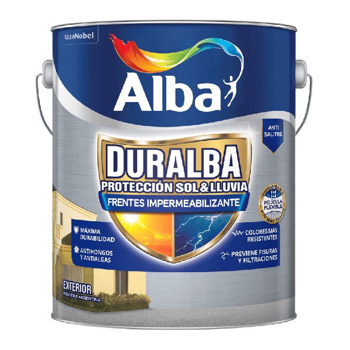 Duralba Frentes y Muros Blanco 10 Lts | Ámbito