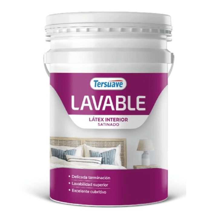 Latex Interior Tersuave Lavable Satinado 20 lts|Ambito