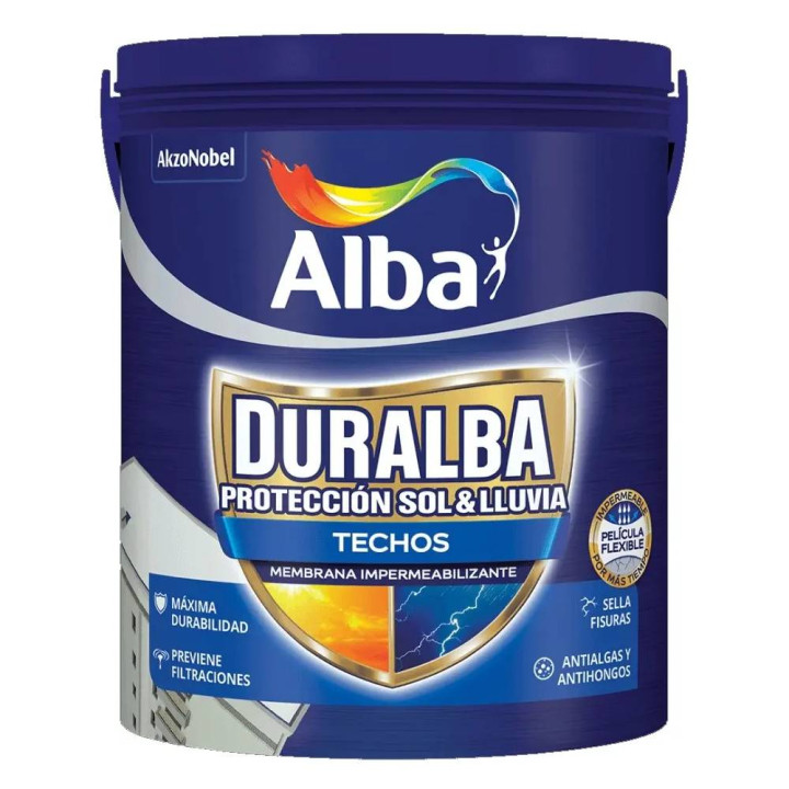 Duralba Techos Membrana Líquida s/Fibra Teja 2| Ámbito
