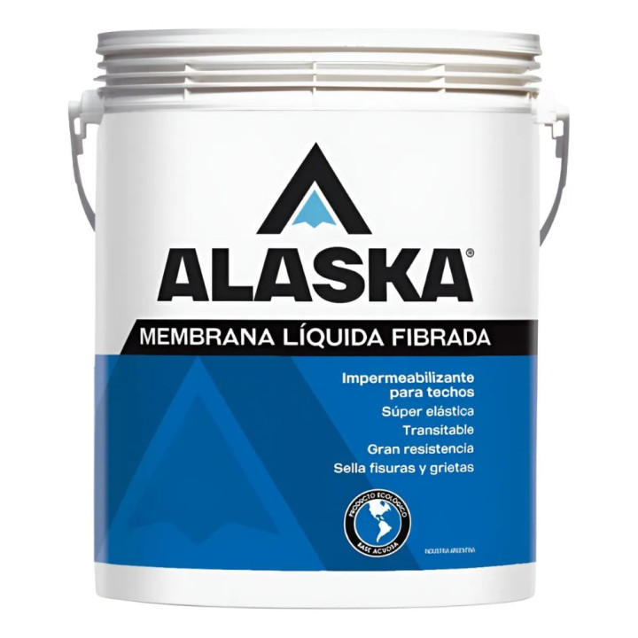 Membrana liquida Alaska Fibrada Rojo 20 kg|Ámbito