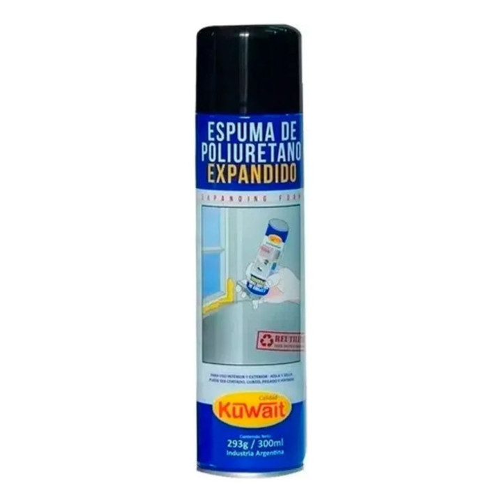 Espuma Poliuretano Expandido En Aerosol Kuwait 300 ml