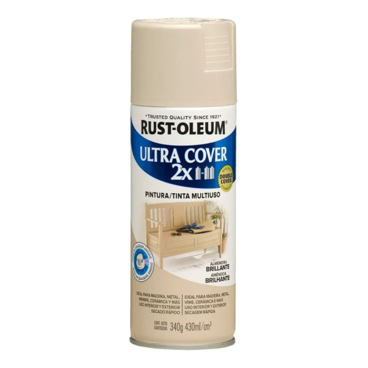Aerosol Brillante Ultra Cover Rust Oleum 340 Gr