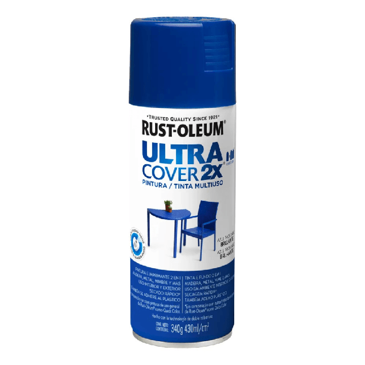 Aerosol Brillante Ultra Cover Rust Oleum 340 Gr