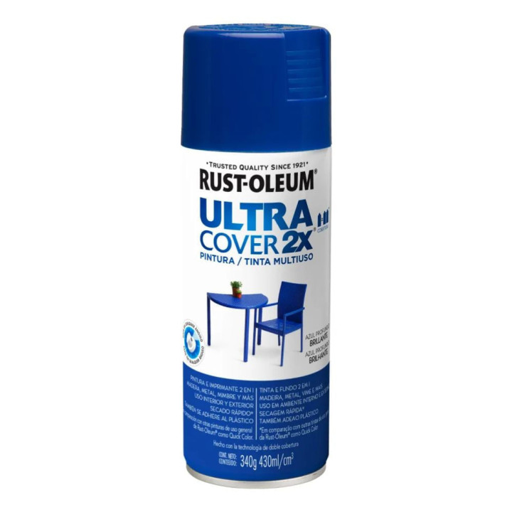 Aerosol Brillante Ultra Cover Rust Oleum 340 Gr