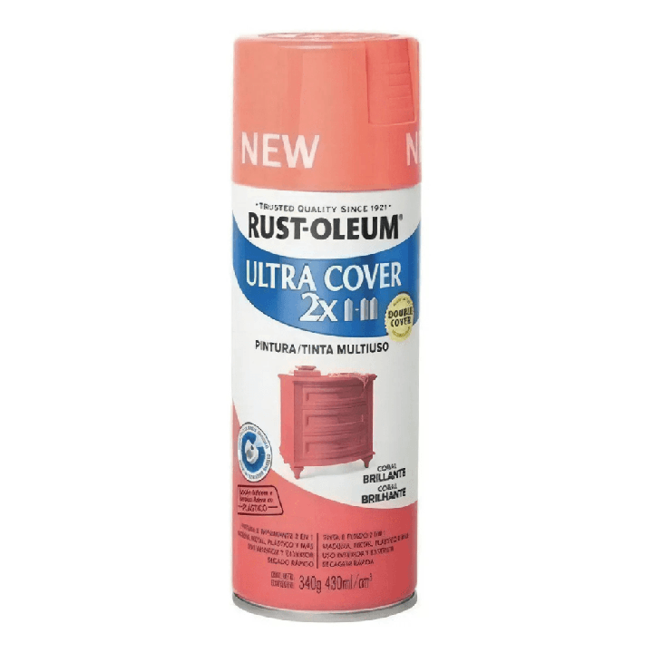 Aerosol Brillante Ultra Cover Rust Oleum 340 Gr