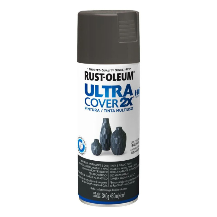 Aerosol Brillante Ultra Cover Rust Oleum 340 Gr