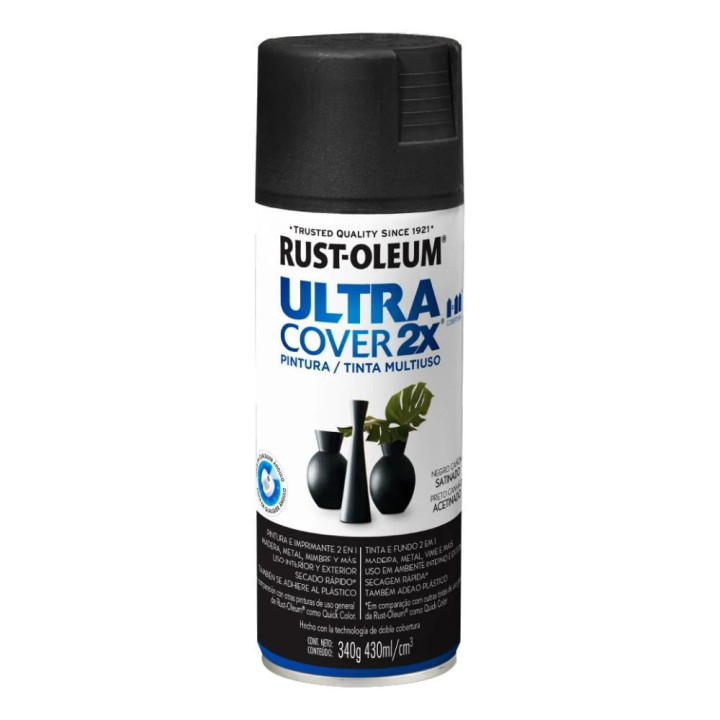 Aerosol Brillante Ultra Cover Rust Oleum 340 Gr