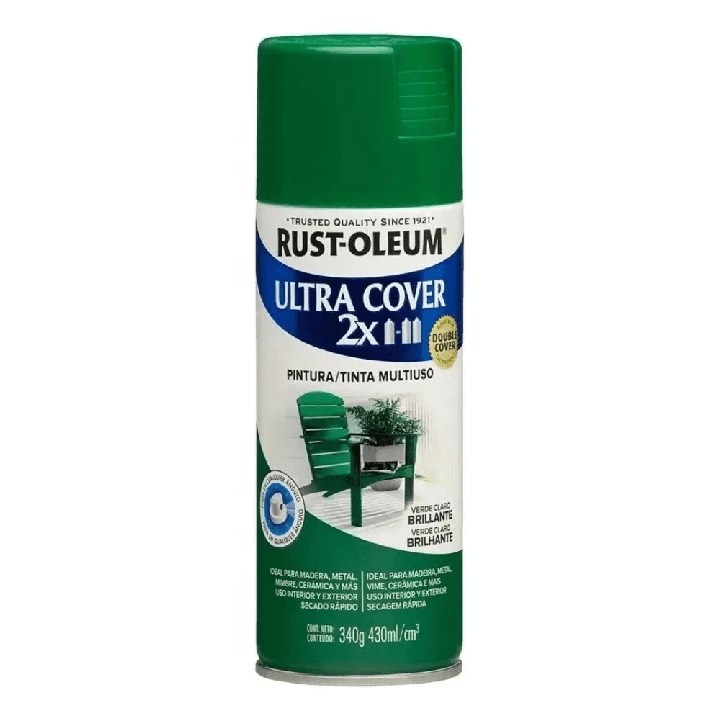 Aerosol Brillante Ultra Cover Rust Oleum 340 Gr