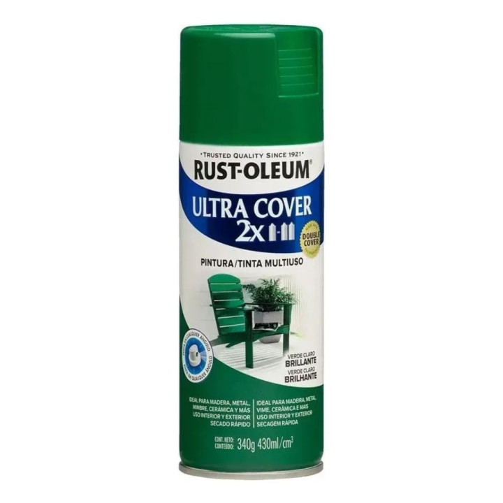 Aerosol Brillante Ultra Cover Rust Oleum 340 Gr